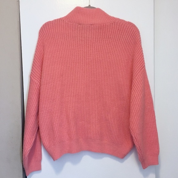 ☃️TODAY ONLY! Express Coral Turtle Neck Sweater - Picture 3 of 5